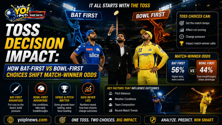 Toss Decision Betting Impact